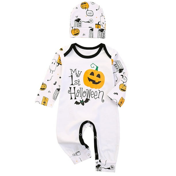 Newborn Toddler Baby Boy Girl Long Sleeve Romper Jumpsuit Bodysuit Hat Outfits Newborn Toddler Baby Boy Girl Long Sleeve Romper Jumpsuit Bodysuit Hat Outfits